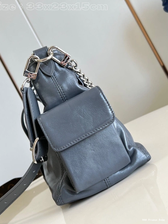 AAA Pruses Bags -33.5 VUITTON CarryAll Cargo 23x15cm LOUIS x 0729